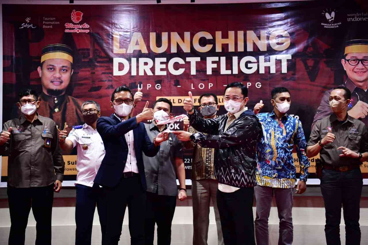 Direct Flight Makassar-Lombok, Plt Gubernur Sulsel: Alhamdulillah, Menggerakkan Ekonomi