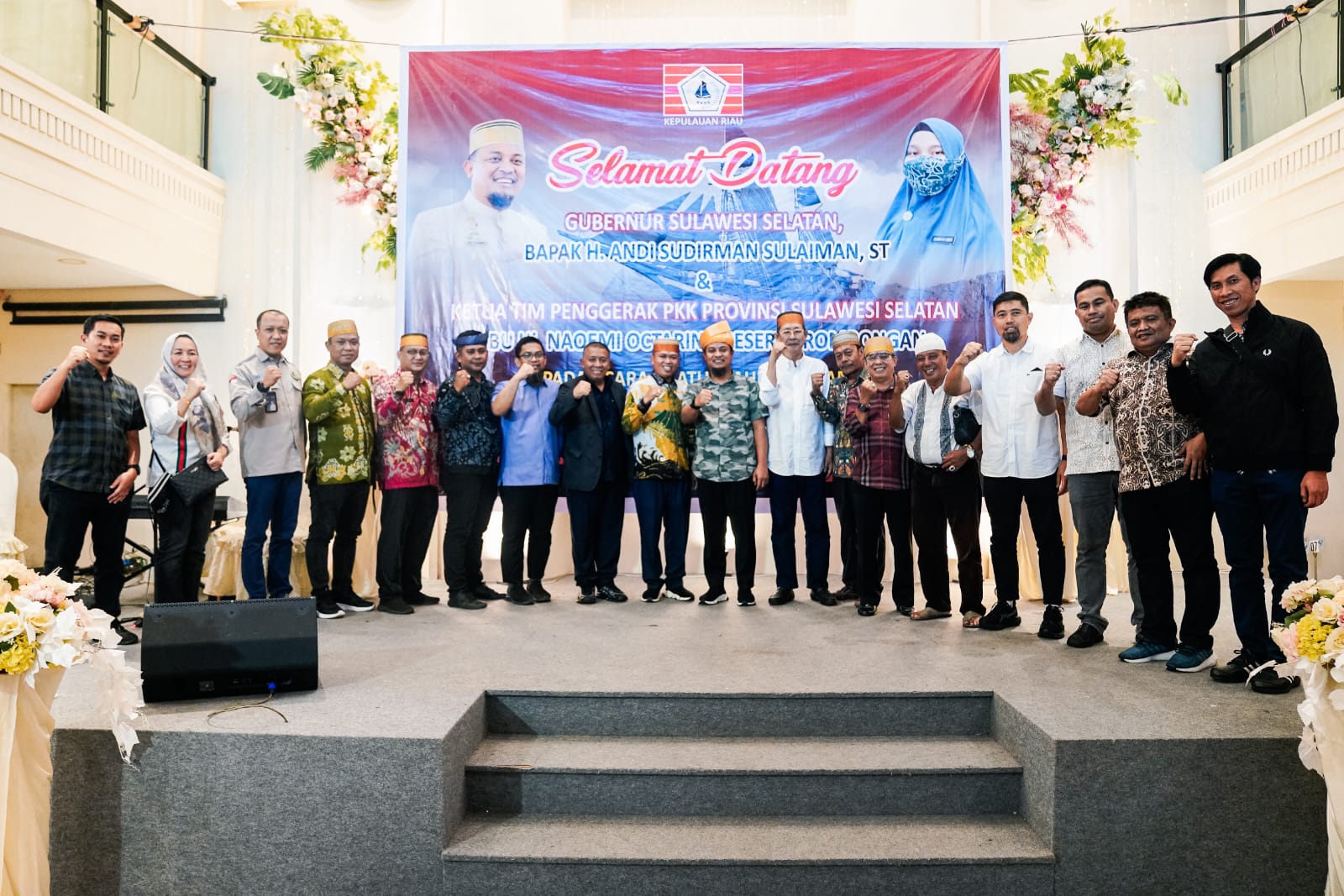 Berkunjung ke Kepri, Gubernur Sulsel Silaturahmi dengan BPW KKSS