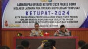 Jelang Idul Fitri, Waka Polres Gowa Pimpin Latihan Pra Operasi Ketupat 2024