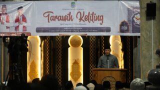 Tarling di Masjid Asy-Syuhada, Tri Adhianto Serap Aspirasi Soal Galian Fiber Optik