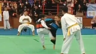 Pesilat Cilik TTKKBI Abidzar Sabet Gelar Juara di Bupati Cup Purwakarta